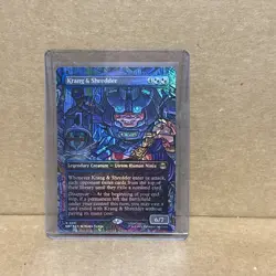 Krang & Shredder (Borderless) Teenage Mutant Ninja Turtles Foil - Image 1