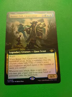 Bonny Pall, Clearcutter (Extended Art) Outlaws of Thunder Junction Foil - Image 1