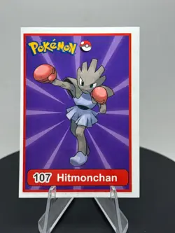 Pokemon Hitmonchan Set of 5 - Hitmonchan #107 Peru/NON-TCG Cards & Stickers - Image 2