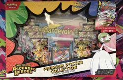 Pokemon TCG Ascended Heroes Premium Poster Collection – Mega Gardevoir – Sealed - Image 1
