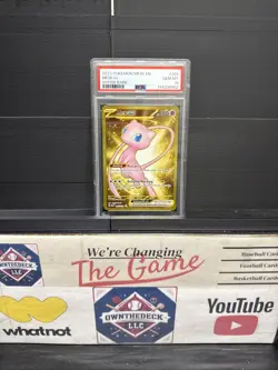 2023 POKEMON MEW EN-151 HYPER RARE #205 MEW EX PSA 10 - Image 1