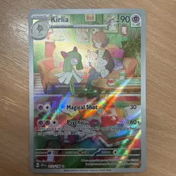 Pokemon Kirlia 212/198 Illustration Rare Scarlet & Violet Full Art Near Mint - Image 1
