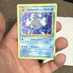 Pokemon TCG Poliwrath 25/108 Evolutions Holo Rare Stage 2 140 HP English - Image 3