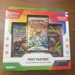 Pokemon TCG First Partner Illustration Collection Series 1 BRAND NEW SEALED - Image 1
