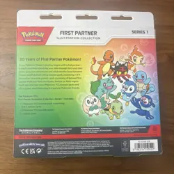 Pokemon TCG First Partner Illustration Collection Series 1 BRAND NEW SEALED - Image 2
