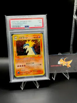 Pokemon TCG Typhlosion 18/111 Neo Genesis 2000 PSA 7 NM - Image 1