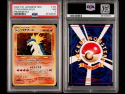 Pokemon TCG Typhlosion 18/111 Neo Genesis 2000 PSA 7 NM - Image 3