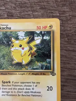 Pokemon TCG Pikachu Jungle Regular Common Basic 60/64 50 HP English - Image 3