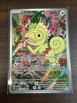 Pokemon Kecleon 213/191 Illustration Rare Holo Sv08: Surging Sparks TCG - Image 1