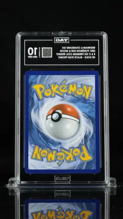 Pokemon Reshiram & Charizard GX Promo SM Black Star SM247 Full Art 2021 TAG 10 - Image 4