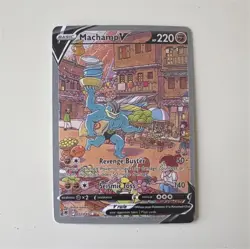 Pokemon Machamp V Alternate Full Art Ultra Rare Astral Radiance 172/189 - Image 1