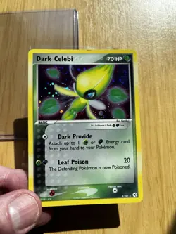 Pokemon Dark Celebi (2004) HoloFoil #4/101. EX Hidden Legends. NM/EX Condition. - Image 1