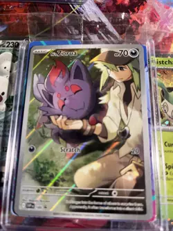 Pokemon TCG N's Zorua 189 Scarlet & Violet Promo Holo. (sealed) - Image 1