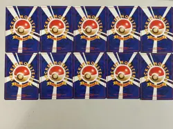 Pokemon Sammlung 10 x Karten Neo Genesis Set Japanisch Pokemon TCG Vintage - Image 5