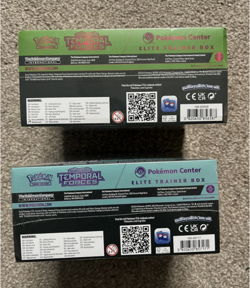 Pokemon Center Temporal Forces ETB Set Waking Wake & Iron Leaves Sealed - Image 5