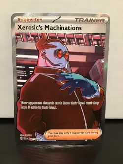 Xerosic's Machinations 89/64 Pokemon Shrouded Fables Holo Ultra Rare Full Art - Image 1