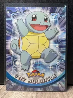 Topps 2000 Pokemon Squirtle #07 TV Animation Edition - Image 1
