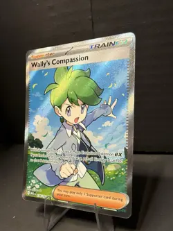 Pokemon Wally's Compassion 176/132 Me01 Ultra Rare Full Art Holo English - Image 2