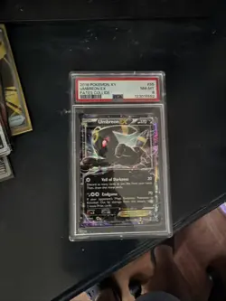 Pokemon Umbreon EX 55/124 Fates Collide Ultra Rare Holo PSA 8 2016 - Image 3