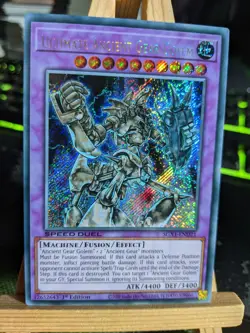 Ultimate Ancient Gear Golem Secret Rare SGX1-END21 NM Yugioh Card - Image 1