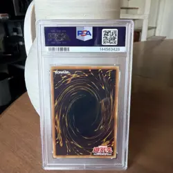 2002 YuGiOh Mystical Moon LOB-094 1st Ed LegendBlueEyesWhiteDragon AE PSA 9 Low - Image 2