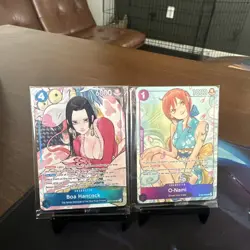 Boa Hancock ST17-004 SR O-Nami OP05-062 UC One Piece Illustration Box Promo (2) - Image 1