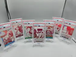 PSA 10 One Piece 3rd Anniversary Treasure Campaign Pack Lot of (7) Luffy, Ace - Image 1
