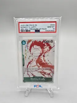 PSA 10 One Piece 3rd Anniversary Treasure Campaign Pack Lot of (7) Luffy, Ace - Image 3