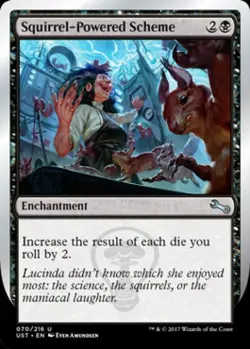 Squirrel-Powered Scheme - Near Mint MTG Unstable - Image 1