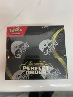 Pokemon Mega Evolution Perfect Order 1 Sealed Box Pokemon TCG Trading Card Game - Image 1