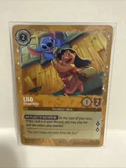 Lilo - Escape Artist 25 Disney Lorcana Promo Cards Holo - Image 1