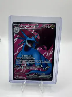 Pokemon Salamence ex 177/159 SV09: Journey Together Holo Ultra Rare EX Card - Image 1
