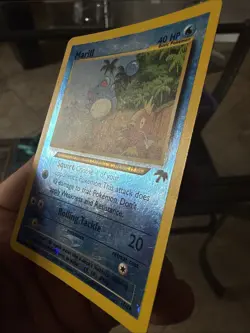 Pokemon TCG Marill Southern Islands Reverse Holo Card NM/Lp Condition - Image 4