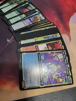 MTG- Unfinity Card Lot Over 100 Cards - All Galaxy Foil Treatment - Image 2