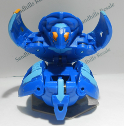 Bakugan Vicerox Blue Aquos Battle Planet B200 - card - cores - Image 3