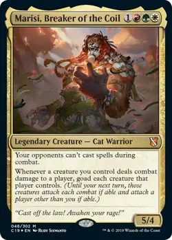 MTG - Marisi, Breaker of the Coil - Commander 2019 - Near Mint - Image 1