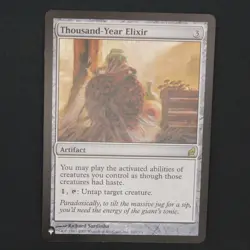 Thousand-Year Elixir FOIL MTG The List Reprints Rare 263 NM - Image 1