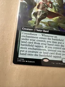 MTG Composer of Spring CMM 0769 R NM Regular Extended Art - Image 3