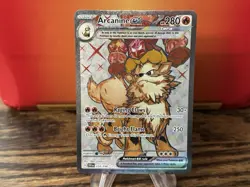 Arcanine ex Pokemon Scarlet & Violet Base Set 224/198 NM - Image 1