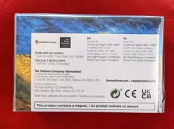 Pokemon Center Van Gogh Museum Double Deck Box Corviknight Murkrow 2023 - Image 2