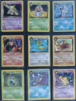Complete Team Rocket Set Non Holo 1st Edition Pokemon Cards 1999 19-82 Charizard - Image 1