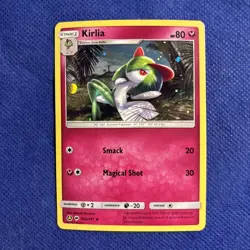 POKEMON KIRLIA 92a/147 COSMOS HOLO ALTERNATE ART CARD - NM - Image 1