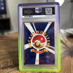 1996 Pokemon Base Set Japanese Alakazam Holo Card #65 PSA 7 - Image 2