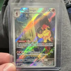 Pokemon Armarouge Holo 203/198 SV01: Scarlet & Violet Illustration Rare 130 HP - Image 1
