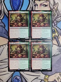 4x Wort, the Raidmother - NM/M Commander 2020 C20 MTG Magic - Image 1