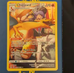 Pokemon Charizard Ultra Rare Holo Swsh11 Lost Origin TG03/TG30 170 HP Ability - Image 1