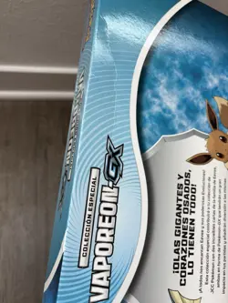 Pokemon TCG Vaporeon GX Special Collection Box Sealed RARE ERROR BOX - Image 3