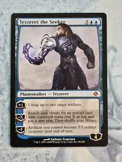 Tezzeret the Seeker - Shards ofAlara - Magic the Gathering - MTG - Light Play - Image 1