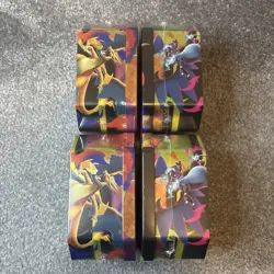 Pokemon TCG Mega Charizard EX Tins Set of 4 (1X & 3Y) FACTORY SEALED - Image 2