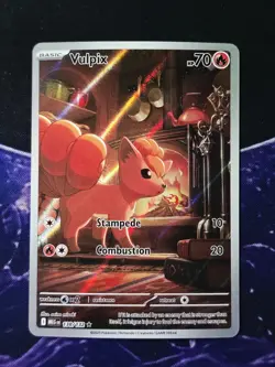 Vulpix 138/132 IR – Illustration Rare – Pokemon MEG Mega Evolution – NM - Image 1
